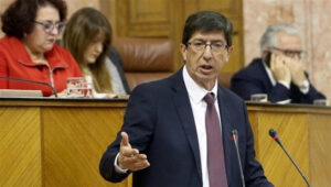 Juan Marín acusa al Gobierno de deslealtad por la visita de la ministra de Justicia a la comarca