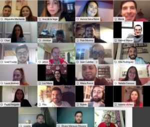 Nuevas Generaciones Algeciras consigue material para 270 viseras protectoras con su quedada solidaria