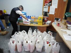 El grupo Solidarios frente al Covid19 aumentará su ayuda a 50 familias necesitadas