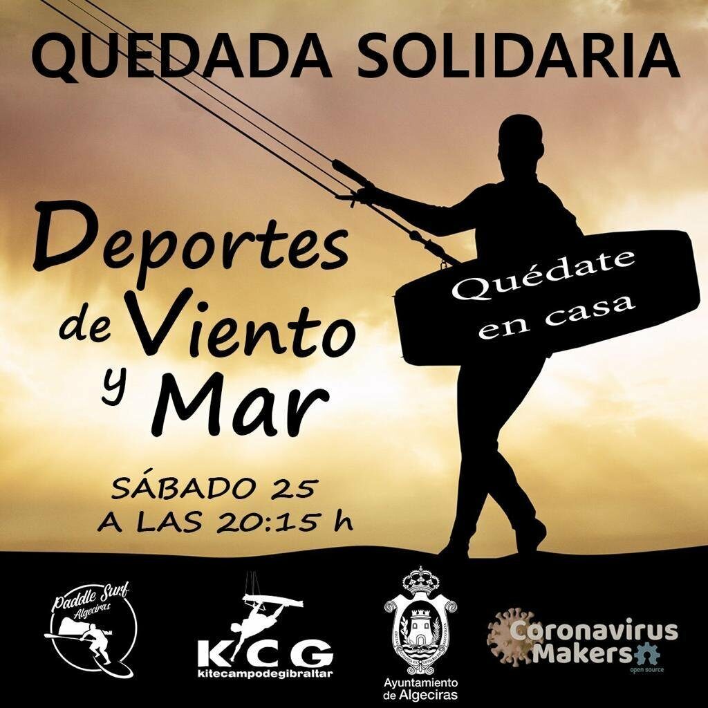 Juventud organiza una nueva quedada solidaria para el próximo sábado de deportes de viento y mar