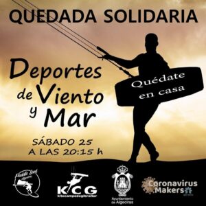 Juventud organiza una nueva quedada solidaria para el próximo sábado de deportes de viento y mar
