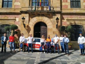 Securitas Direct sigue ayudando con su flota de vehículos al reparto de mascarillas entre los ciudadanos