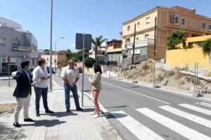 Comienzan las obras en las conexiones peatonales de la prolongación de la Avenida Virgen del Carmen