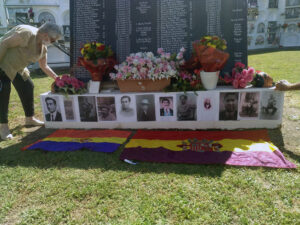 El Foro por la Memoria celebra homenajes a las víctimas del golpe militar y la dictadura en la comarca