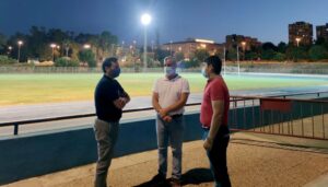 El Ayuntamiento pone a punto la instalación eléctrica y el alumbrado del Enrique Talavera