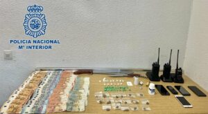 Detenidos once miembros de una red de menudeo de drogas con base en San Roque