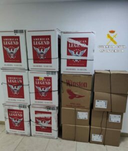 Detenido en San Roque con más de 5.500 cajetillas de tabaco de contrabando