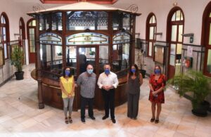 Landaluce recibe al chef José Andrés y le agradece que sea "embajador de la ciudad en el mundo"