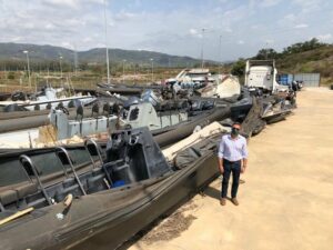 Vox exige soluciones urgentes al "desguace improvisado" de narcolanchas en el puerto