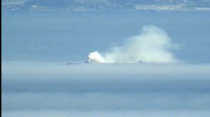 Denuncian a Capitanía Marítima un nuevo episodio de contaminación atmosférica en la Bahía