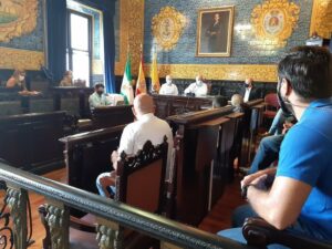 Los hosteleros algecireños piden al Ayuntamiento la supresión de las tasas ante la crisis del Covid-19