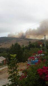 Registrado un incendio en el Cortijo La Hoya