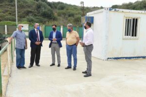 Comienzan los trabajos para dotar de césped artificial a los campos de fútbol base de la ciudad