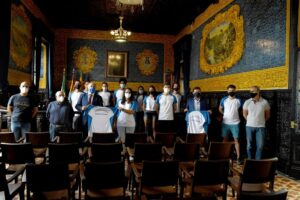 El Ayuntamiento recibe a los atletas algecireños medallistas en los campeonatos de España