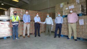 La Comisión Puerto-Comarca de la APBA refuerza su apoyo al Banco de Alimentos con 40.000 euros