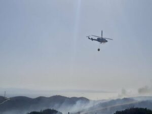 Extinguido el incendio del Mirador del Estrecho que ha arrasado 6,3 hectáreas de superficie