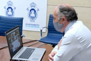 La Mesa de Comercio se reúne para analizar las medidas de ayuda por la pandemia