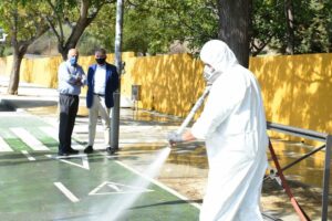 El miedo de la tercera ola provoca 260 casos de absentismo en los colegios algecireños