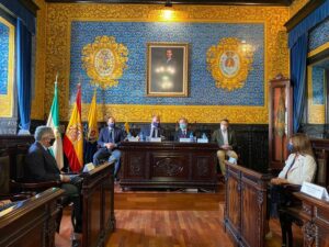 Vivas y Landaluce acuerdan crear unos grupos de trabajo para luchar contra los efectos del COVID-19