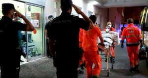 El inspector de policía embestido por los narcos continuará su recuperación en el hospital de Getafe