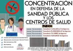 El consultorio de La Bajadilla, escenario de una nueva protesta para exigir mejoras en la Atención Primaria