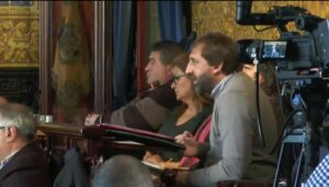 Javier Viso considera que Landaluce tiene "alergia" a dar explicaciones por el caso Escalinata