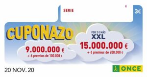 El Cuponazo de la ONCE reparte más de 12 millones en la Estación Marítima de Algeciras