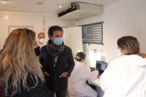 El polideportivo 'Andrés Mateo' será el escenario del cribado masivo del próximo viernes