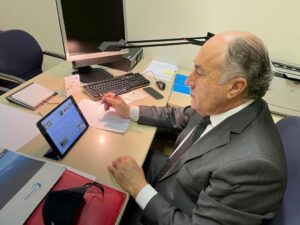 Ayuntamiento y Puerto plantean el desvío norte del Río de la Miel en el proyecto del Lago Marítimo