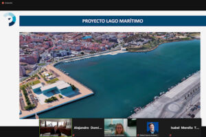 El puerto presenta el proyecto de remodelación del Llano Amarillo a 85 empresarios de la comarca