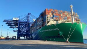 El Puerto de Algeciras opera hoy el segundo de los megaships de GNL que llegan a Europa