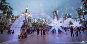 Se retrasa la instalación del alumbrado navideño