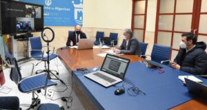 Diputación y Ayuntamiento de Algeciras estudian vías de colaboración para mitigar los efectos de la pandemia