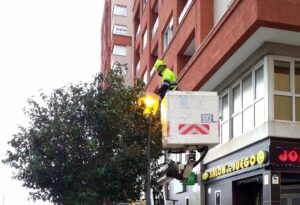 Más de la mitad de las luminarias de la ciudad serán sustituidas