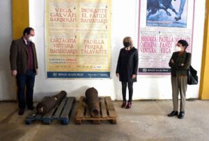 El Ayuntamiento cederá tres cañones y un ancla para la puesta en valor del fuerte de Isla Verde