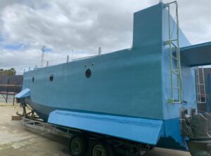 Un artefacto sumergible de fabricación propia, así es el 'narcosubmarino' interceptado en el Estrecho