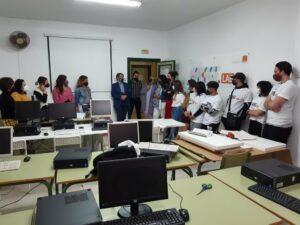 Ayuntamiento y Fundación Orange ponen en marcha 'Garage Lab' en el Ceper Juan Ramón Jiménez