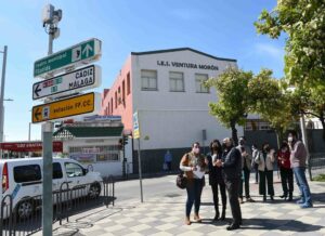 Comienza la instalación de los medidores de la calidad del aire en el Barrio de la Caridad