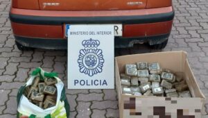 Detienen en La Línea mientras alijaba hachís a un hombre con dos órdenes de busca y captura