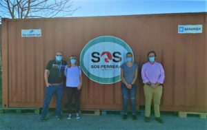 Maersk y Star Containers donan un contenedor para almacenar comida a la perrera de Los Barrios