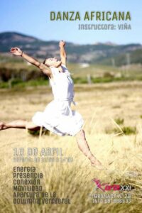 Taller de danza africana en la escuela de baile ArteXXI