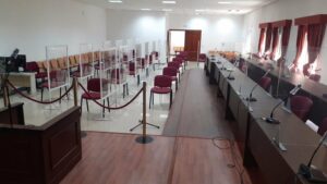 La Junta adaptará la sala de la Audiencia de Algeciras para la celebración de macrojuicios