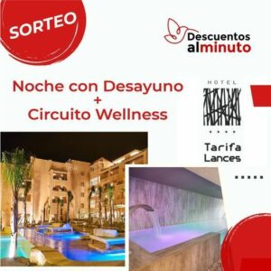 El hotel Tarifa Lances sortea una noche con circuito wellness y desayuno gratis