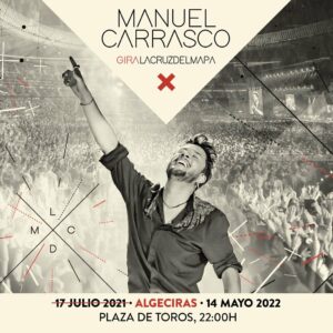 Manuel Carrasco aplaza su concierto de Algeciras hasta mayo de 2022