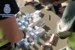 Desmantelado el mayor laboratorio de anabolizantes de Europa con dos gimnasios linenses implicados