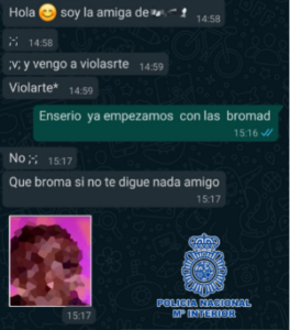 Detenido en Algeciras un depredador sexual por extorsionar menores a través de Internet