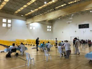 El Área Campo de Gibraltar Oeste bate su récord de vacunas en un solo día con 4.100 dosis