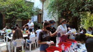 Talleres de ocio y música rap, en el Patio Alternativo Juvenil de Barrio Vivo