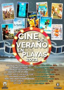 El cine de verano en la playa abrirá mañana en Getares con 'Solan & Eri misión la Luna'