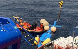 Comienza la investigación de la caja negra del helicóptero del SVA y las inspecciones oculares